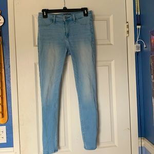 ABERCROMBIE & FITCH low ride jean leggings
